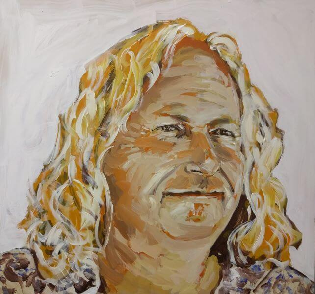 Finalist in 2016 Characters of the Fleurieu Prize, Chester Osborn painted by Philip David