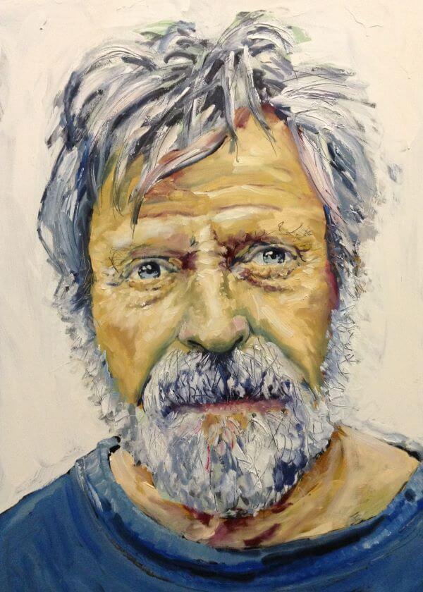 Philip David was awarded an Award of Excellence 2016 for this portrait of Ross Edwards