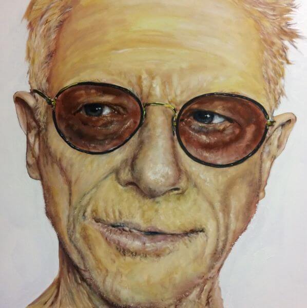 Finalist in 2017 Doug Moran Portrait Prize, Driller Jet Armstrong by Philip David