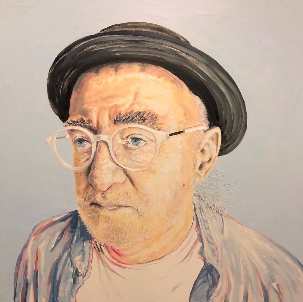 Portrait of Guy Morgan painted by Philip David