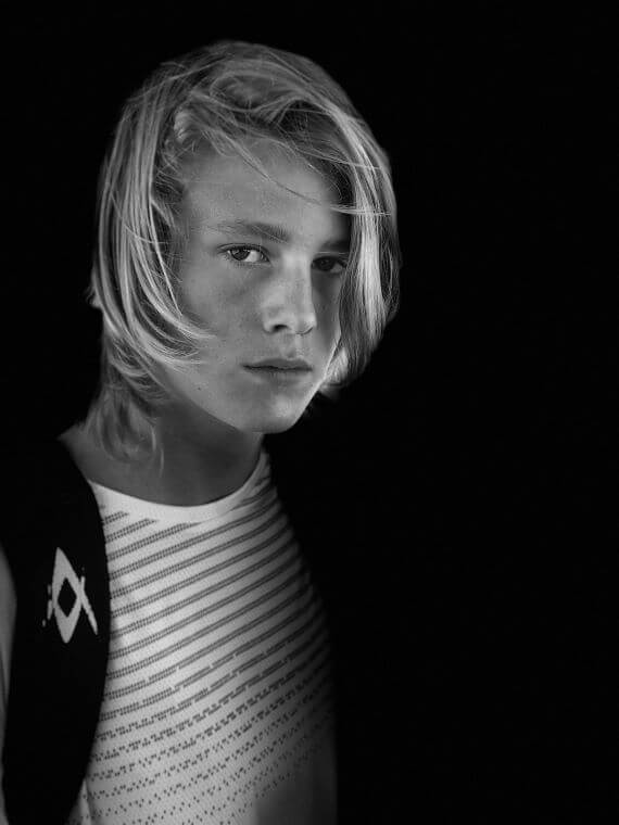 Photographic Portrait called Puberty of Grandson Connor by Philip David
