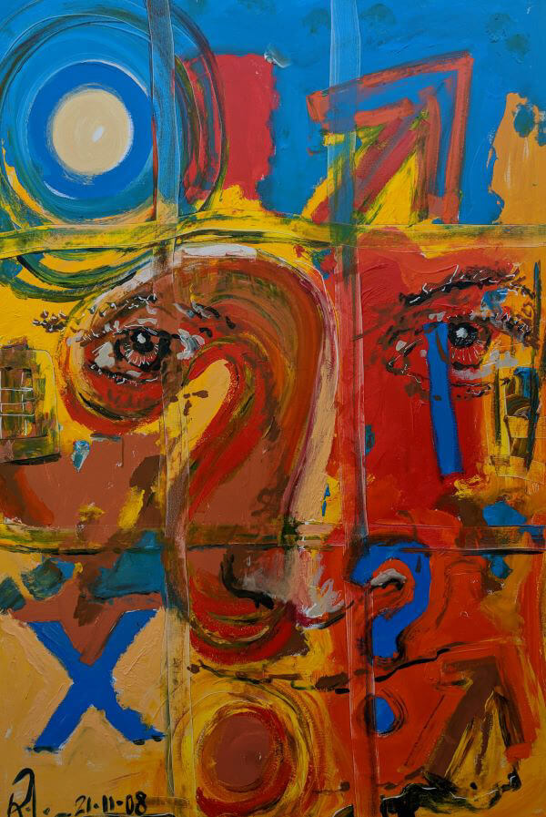 Australian Gothic Series painted by Philip David