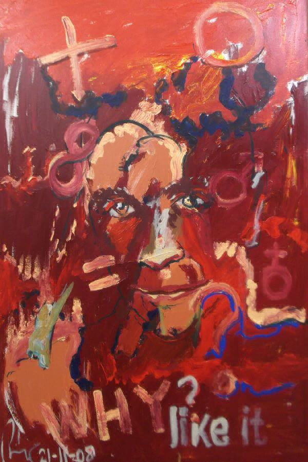 Australian Gothic Series painted by Philip David