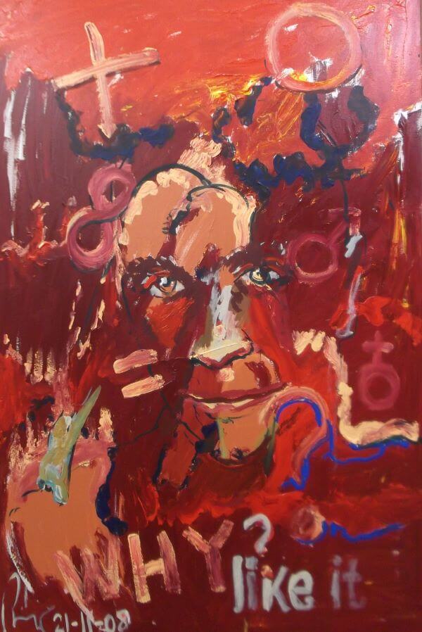 Australian Gothic Series painted by Philip David