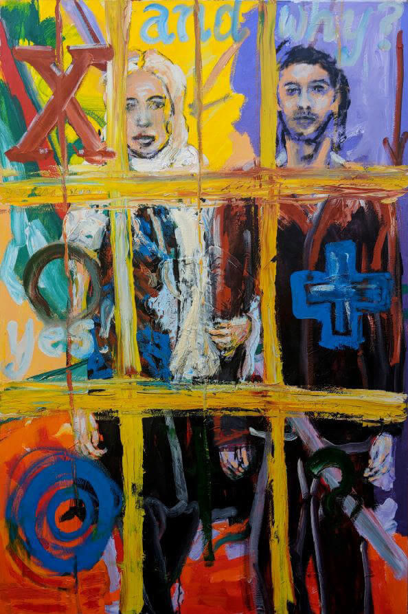 Australian Gothic Series painted by Philip David