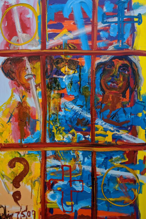 Australian Gothic Series painted by Philip David
