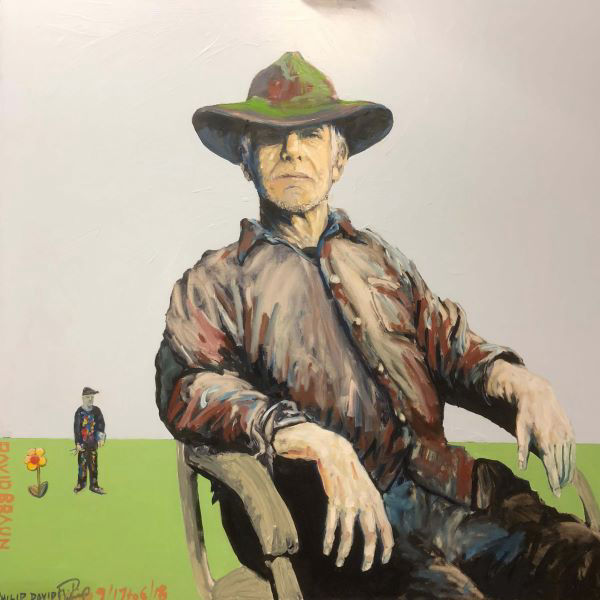 Portrait of David Braun, Artist, painted by Philip David