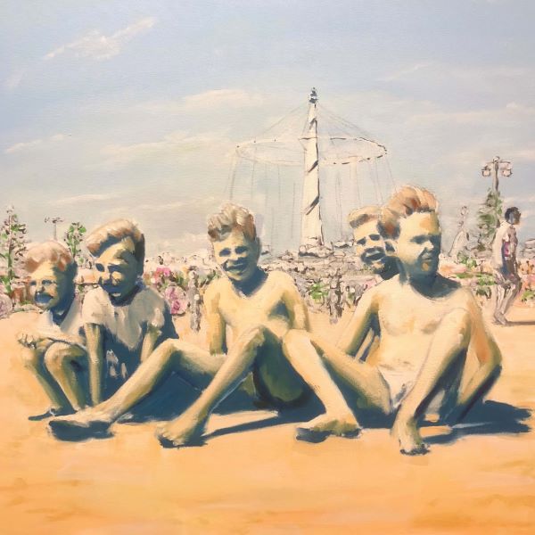 Childhood Family Memories Series painted by Philip David