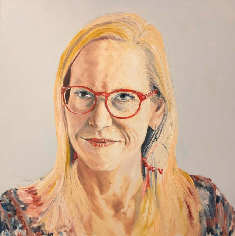 Portait of Melissa Ritchie by Philip DAVID