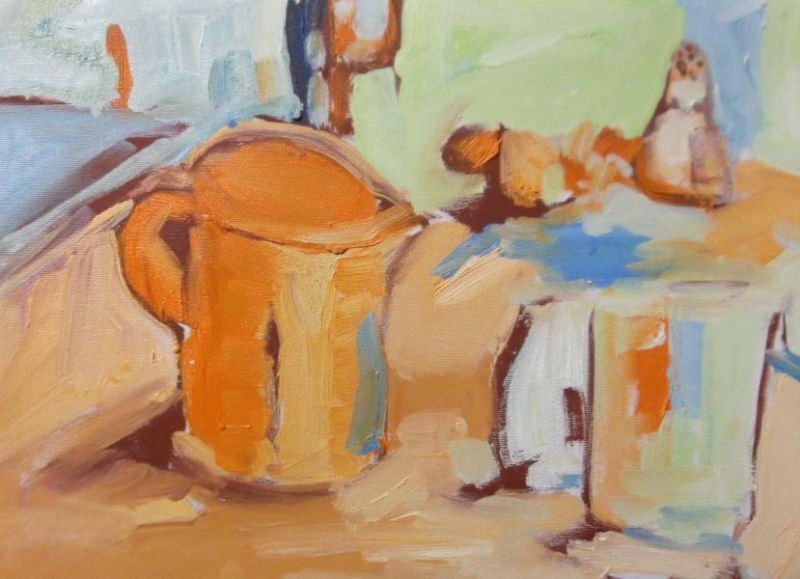 Still Life painted by Philip David