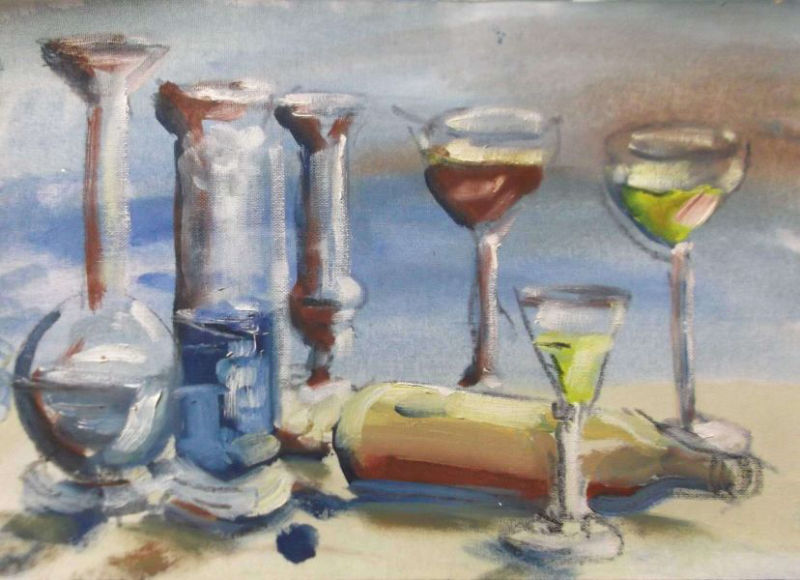 Still Life painted by Philip David