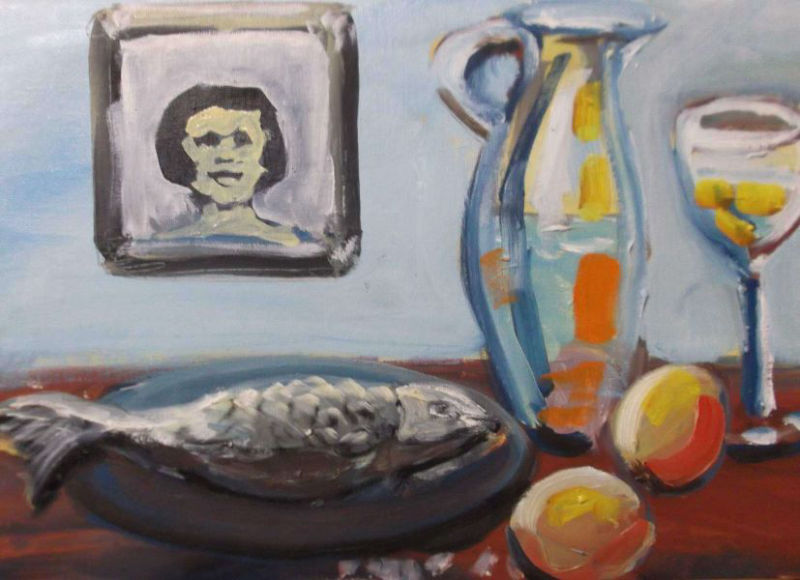 Still Life painted by Philip David