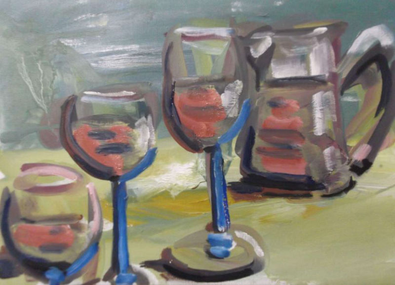 Still Life painted by Philip David