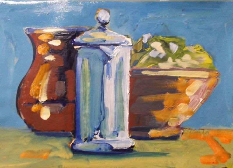 Still Life painted by Philip David