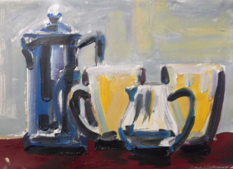 Still Life painted by Philip David