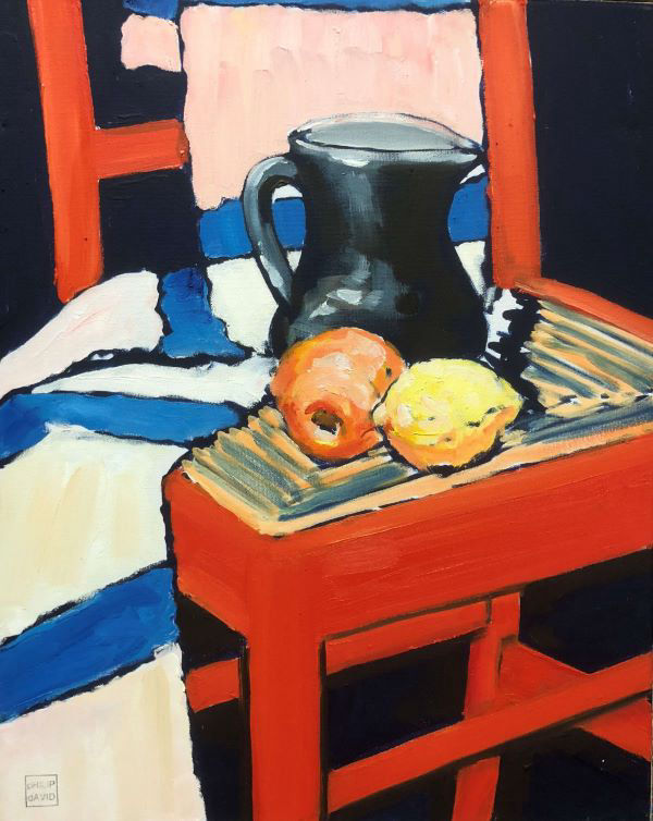 Still Life painted by Philip David