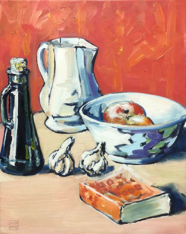 Still Life painted by Philip David