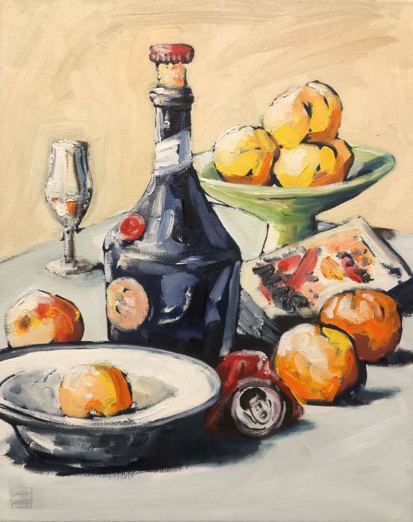 Still Life painted by Philip David
