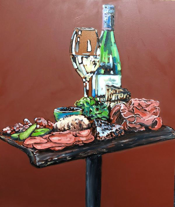 Still Life painted by Philip David
