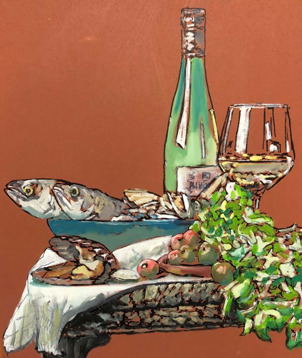 Still Life painted by Philip David