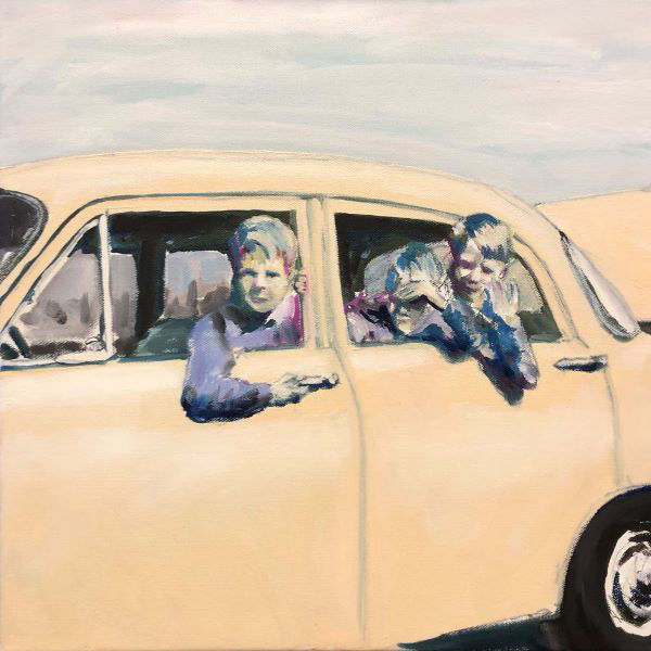 Childhood Family Memories Series painted by Philip David