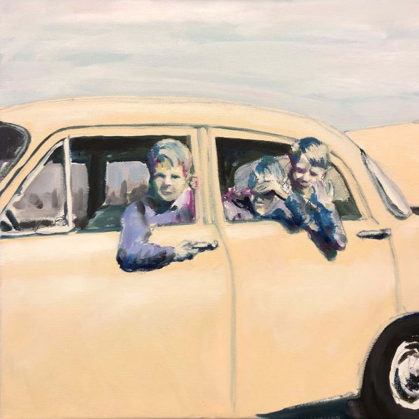 Childhood Family Memories Series painted by Philip David